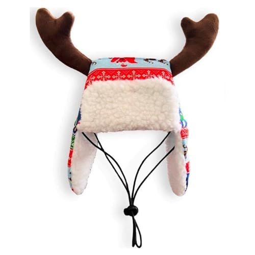 Huxley & Kent Antler Pet Hat XLarge