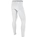 NIKE Men's Base Layer Training Tights, White/Matte Silver/White/Black, Medium