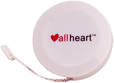 Allheart Compact Retractable Soft Tape Measure