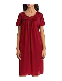 Miss Elaine - Camisón corto para mujer, talla grande