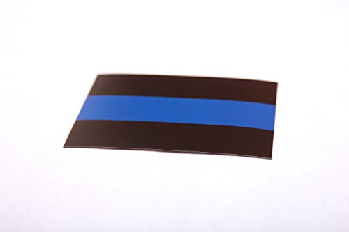Thin Blue Line Magnet Decal - Heavy Duty for Car Truck SUV - in Support of Police and Law Enforcement Officers