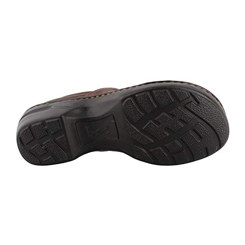 B.O.C. Women's, Peggy Slip on Clogs Brown Oiled 7.5 W