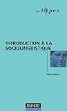 Topos introduction a la sociolinguistique by 