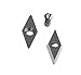 YUFUTOL Diamond shape Carbide Replacement Insert Cutter Dia:10mm(.39”) X28mm(1.10”),Pack of 1, Fits Popular Mid Full And Pro Size Detailers Wood Turning tools