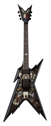Dean RZR DB F STAR Razorback Dimebag Floyd Lone Star with Electric Guitar