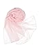 Topwedding Chiffon Bridal Wedding Shawl Wrap Women's Evening Dress Stole Scarves,7924'', Shell Pink