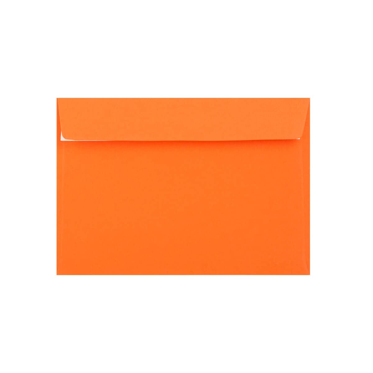 C6 Coloured envelopes for A6 Greeting Cards Christmas Cards Wedding Invitation Crafts 114x162mm - Pack of 12 envelopes (Orange P&S)