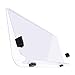 AW Fold Down Golf Cart Windshield Impact Resistant Acrylic Split Windshield Compatible with Club Car DS 1982-2000