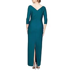 Alex Evenings Women's Slimming Long Length