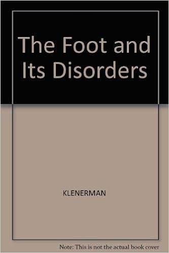 The Foot And Its Disorders Leslie Klenerman - 