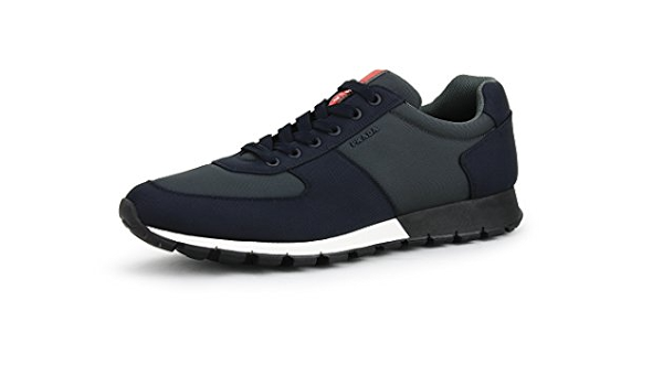 prada blue trainers