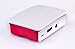 Raspberry Pi RASPBERRY-PI3-CASE Official Raspberry Pi 3 Case, Red/White