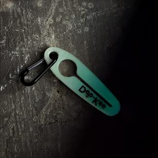 Doo-Kee - Used Poo Bag Holder with Secure Twist Loop (Glow In The Dark)