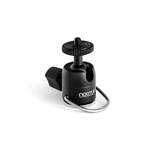 GRIFITI Nootle Mini Ball Head Stand - 360° Adjustable Tripod Mount For IPad, Phones, Cameras, Light Stands & More