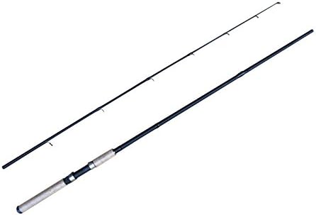 CarbonZeal 2-Piece Strong and Lightweight Portable Carbon Fiber, Graphite Spinning Fishing Rod, Fishing Pole Spinning Rod