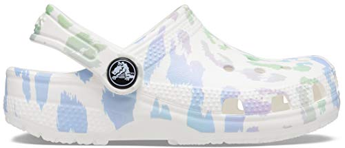 kids leopard print crocs