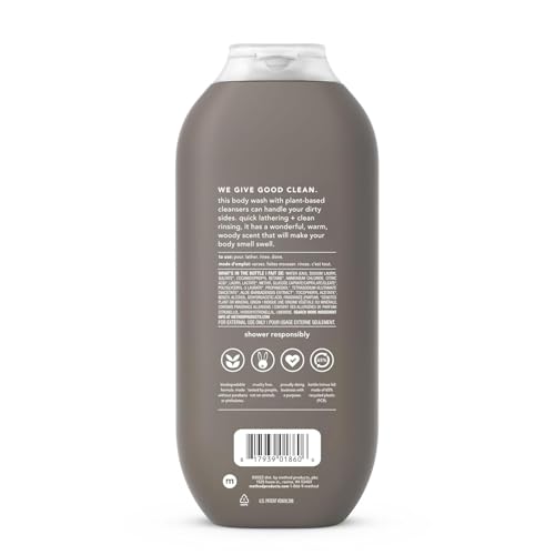 METHOD MEN BODY WASH, CEDAR + CYPRESS, PARABEN AND PHTHALATE FREE, 18 FL OZ (PACK OF 1)
