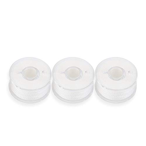 Keenso 3pcs PVA Fishing Lines, Water Soluble PVA String Spools Bait Line String 20m Fishing String Tape Tool Accessory White