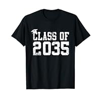 Class Of 2035 Grow With Me First Day Of School Graduation T-Shirt