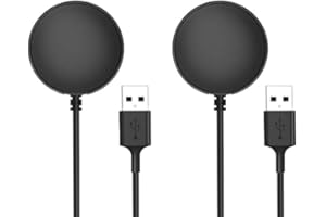 HAGIBIS Galaxy Watch 6/5/4 Charger,2 Pack Watch Chargers Compatible with Samsung Galaxy Watch 6/6 Classic/5/5 Pro/ 4/4 Classic/3/Active 2/Active Charging Dock Cable