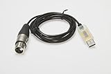 USB to DMX Interface. 3 pin XLR. Works with Freestyler and others. Windows 7, 8, 10, Mac, Linux compatable