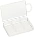 Plano Micro 6 Compartment Tackle Storage Box, Premium Tackle Storage, Clear, One Size (105000)
