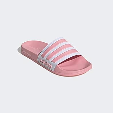 adidas adilette slides women's pink
