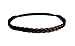 Mia Thick Braidie, Classic Braided Synthetic Wig Hair Headband on Elastic Rubber Band, Dark Brown, for Women, Teens, Girls 1pc