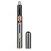 Nose Hair Trimmer, Electric Nose Ear Hair Trimmer for Men Women, Double Edge Blades, Painless Trimming, Gray (Silver)