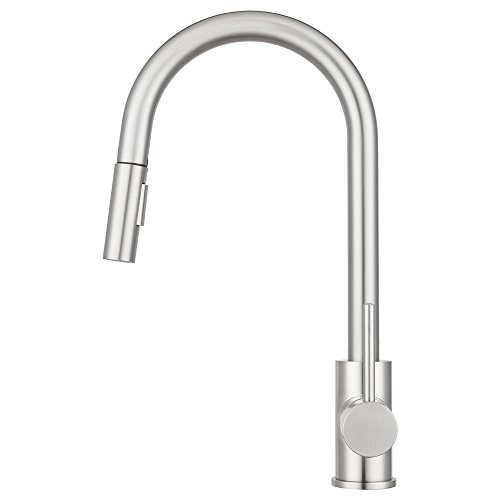 Pacific Bay Bellevue Pull-Down Kitchen Faucet (Brushed Satin Nickel) - Thumbnail 6