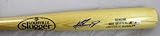 Ken Griffey, Jr. Autographed Blonde Louisville Slugger Name Engraved Bat