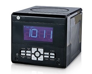 CD Uhrenradio CDR-254 in schwarz