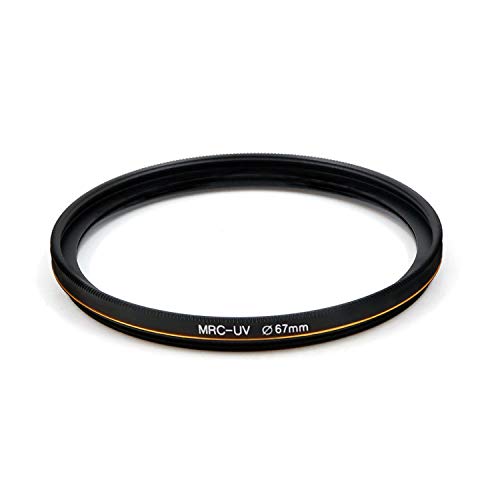 LENSKINS 67mm MRC UV Protective Filter, German Optics, Weather-Sealed, 16-Layer Multi-Resistant Nano Coated HD Clear Glass Ultra Violet Filter, Ultra Slim Camera Lens Protector Lens Cloth - Thumbnail 2