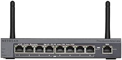 NETGEAR FVS318N-100NAS / FVS318N VPN Appliance 8 Port - Wi-Fi IEEE 802.11n