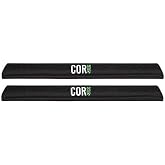 COR Surf Aero Car Roof Rack Pads for Surfboard, Kayak, SUP, Snowboard, Surfboard, Paddleboard and Canoe for Large and Flat Style Aero Bars