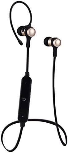 Creazy Wireless Bluetooth Sports Stereo Headset Headphone Earphone For Smart Phone (Gold)