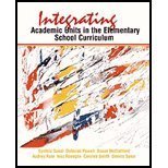 Integrating Academic Units in the Elementary School Curriculum, Sunal, Cynthia S. and McClelland, Susan, 0155039539