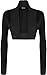 WearAll Women's Shrug Long Sleeve Ladies Bolero Top
