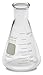 Corning Pyrex #4980 Erlenmeyer Narrow Mouth, Glass Flask Set - 5 Sizes - 50mL, 125mL, 250mL, 300mL, 500mL