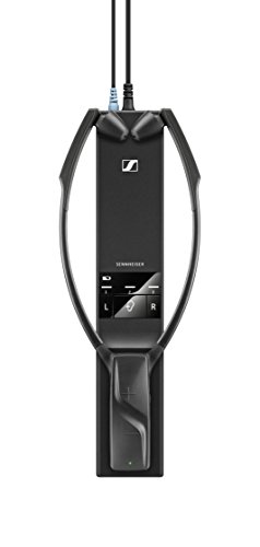 Sennheiser RS 5000 - Auriculares inalámbricos de TV Digital, Alcance de 70 Metros, Color Negro