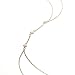IDB Bikini Crossover Harness Double Layered Waist Belly Body Chain for Women (Triple Beads)