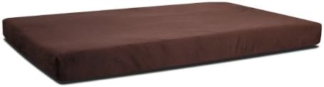 Brentwood Gel Memory Foam Orthopedic 34 by 24-Inch Dog Bed, Medium, Chocolate