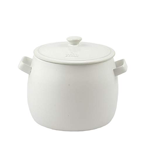 la Porcellana Sapori Pot Gift Box, Stone, White, 22 x 22 x 18 cm