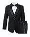 Spring Notion Big Boys' Modern Fit Tuxedo Set, No Tail 10 Black