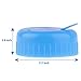 Freebily 5Pcs Blue 3 & 5 Gallon Water Bottle Screw on Cap Reusable Replacement Anti Splash Lids Blue One Size