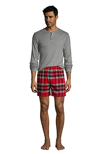 3 Lands+End+Henley+Pewter+Heather