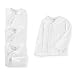 Carter's Unisex 4 Pack Long Sleeve Side Snap Mitten Cuff Shirt