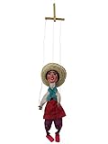 Leos Imports Mexican Puppet Marionette (Adelita)