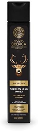 Natura Siberica Siberian Stag Power Anti-Dandruff Shampoo for Men 250 ml, 250 ml (Pack of 1)