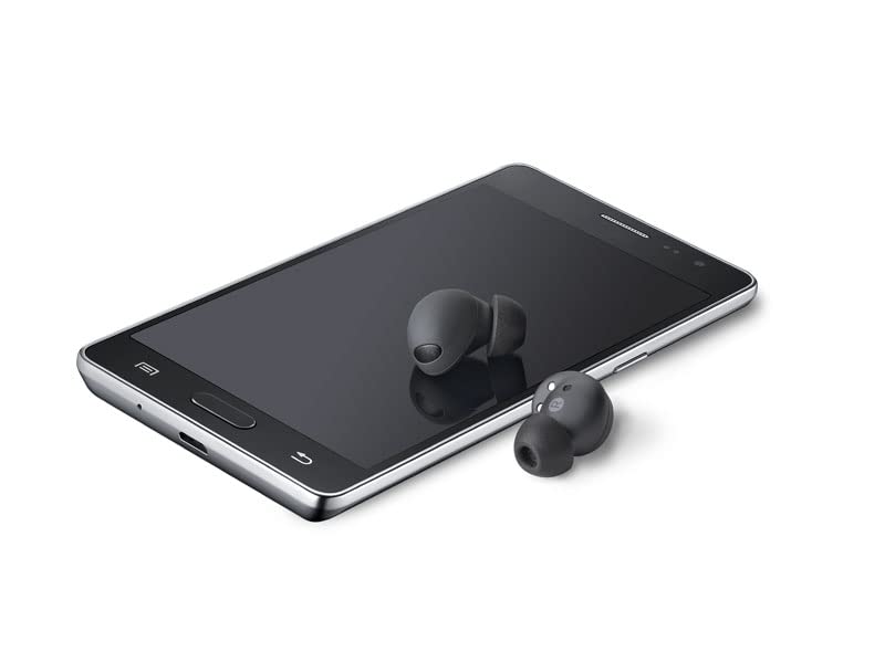 COMPLY Memory Foam Replacement Earbud Tips Designed for Samsung Galaxy Buds2 Pro | Ultimate Comfort, Secure Fit, Superior Noise Isolation | Anti Slip, Prevent From Falling Out, Black (S/M/L) (3 Pairs)